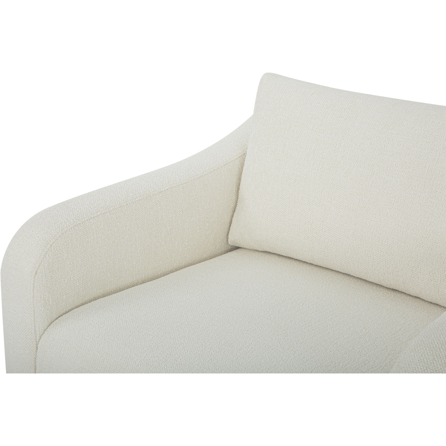 Keane White Lounge Chair